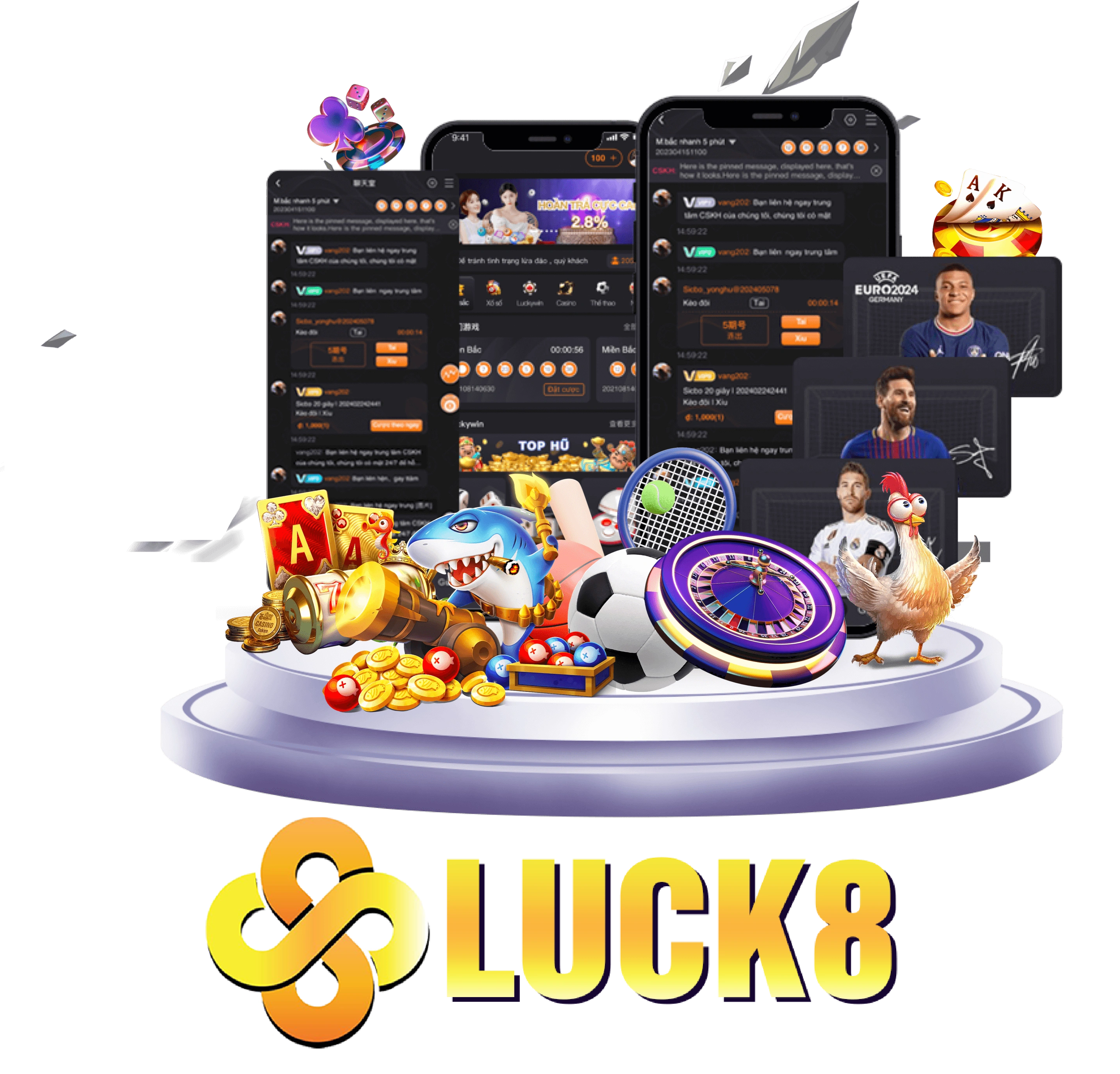 Ứng dụng Luck8: truy cập trên điện thoại và bảo mật thiết bị